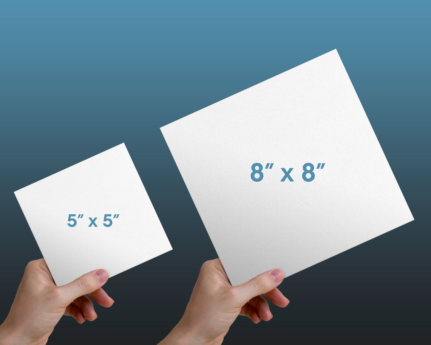 Set of word art album covers square poster