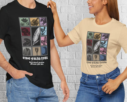 The Eras Tour medieval style unisex jersey short sleeve t-shirt
