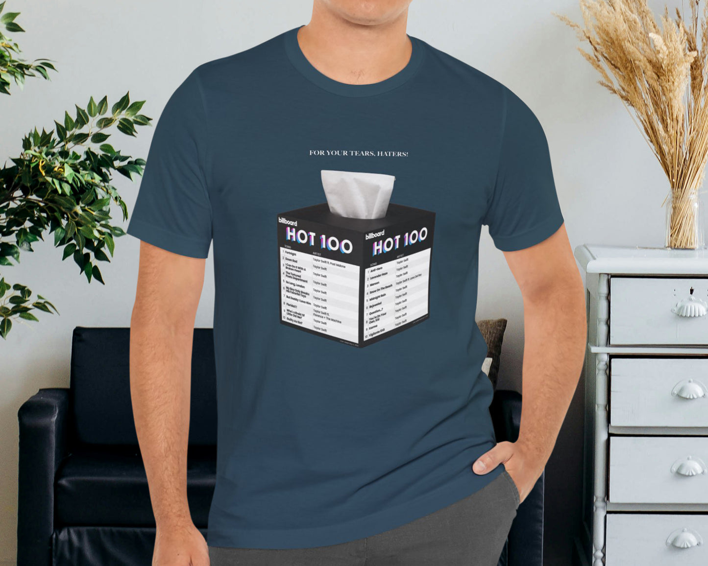 For your tears, haters unisex jersey short sleeve t-shirt