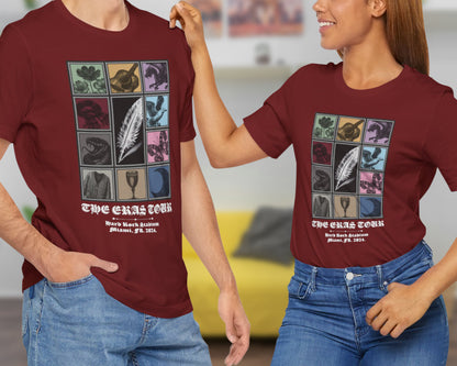 The Eras Tour medieval style unisex jersey short sleeve t-shirt