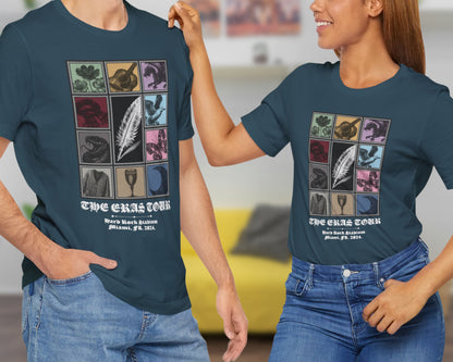 The Eras Tour medieval style unisex jersey short sleeve t-shirt