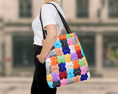 The Eras puzzles tote bag