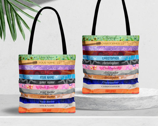 Personalized name Eras tote bag
