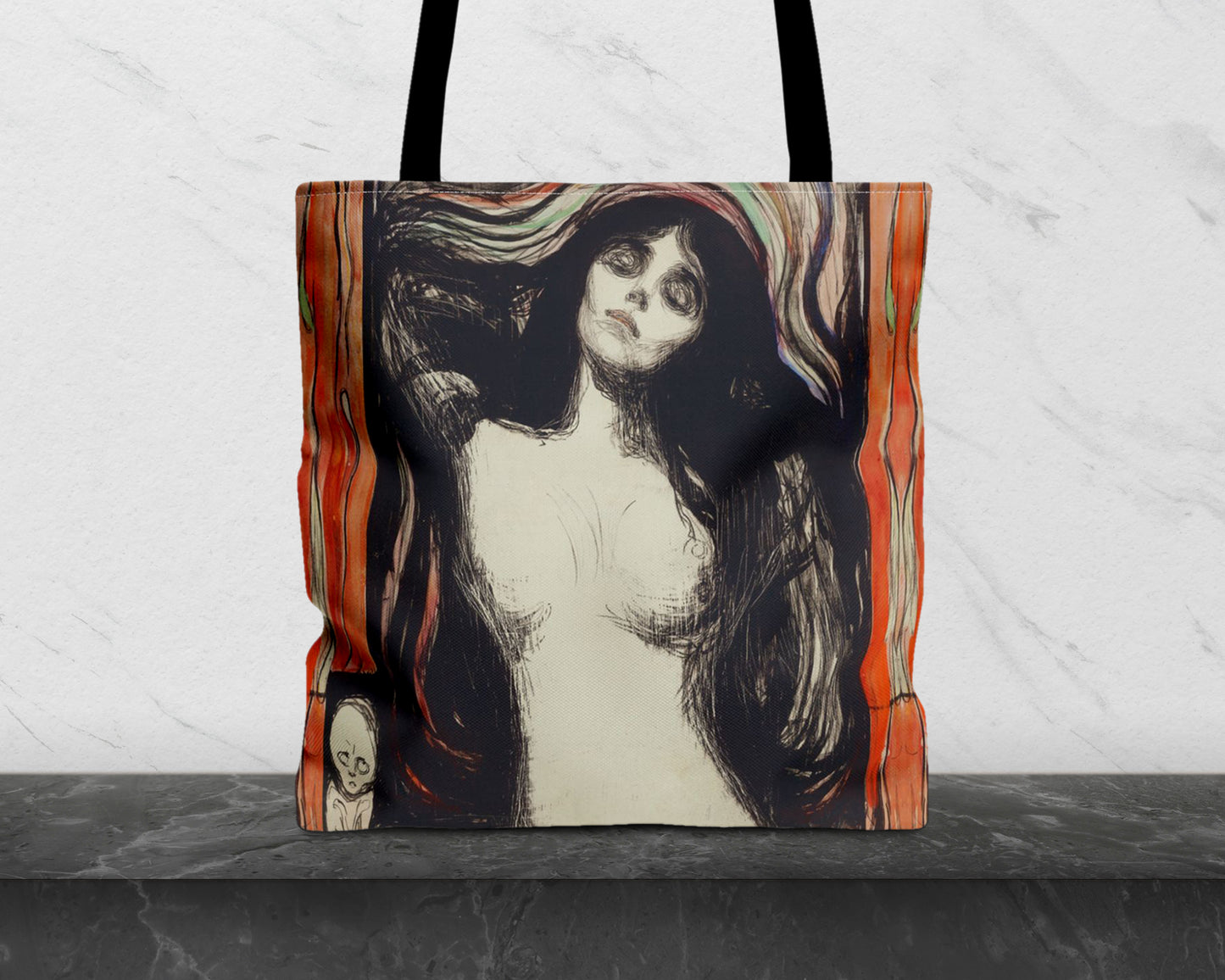 Edvard Munch - Madonna tote bag