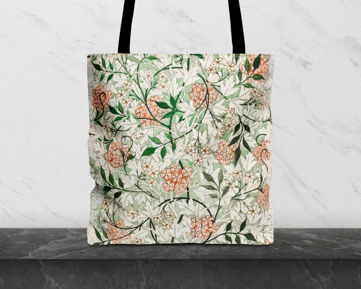 William Morris - Jasmine Pattern Artwork tote bag