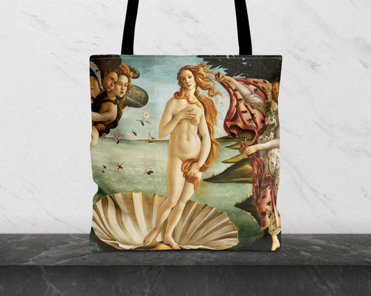 Sandro Botticelli - The Birth of Venus tote bag