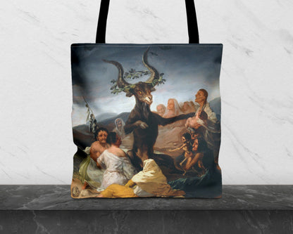 Francisco Goya - Witches' Sabbath tote bag
