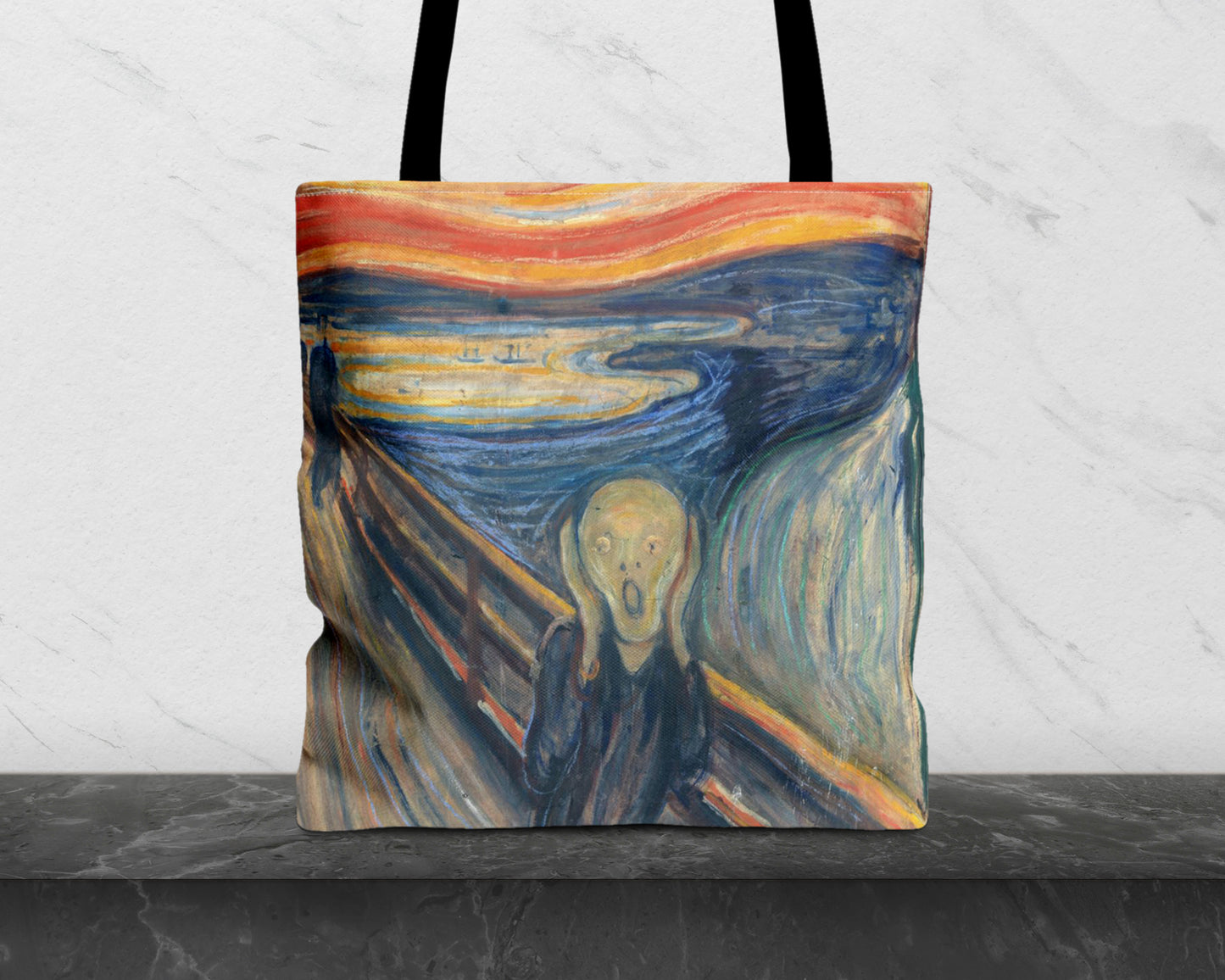 Edvard Munch - The Scream tote bag