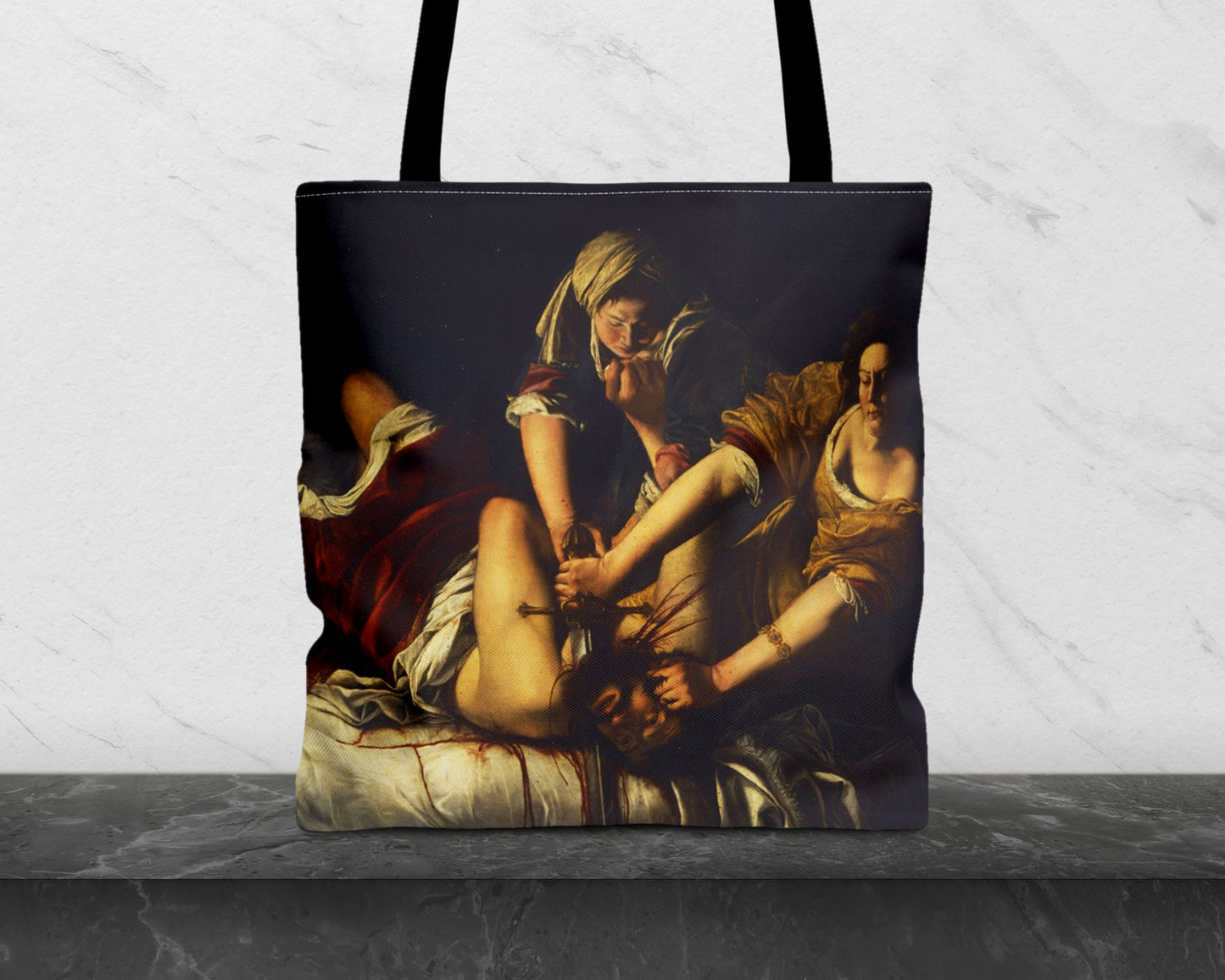 Artemisia Gentileschi - Judith Slaying Holofernes tote bag