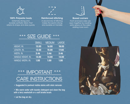 Cecco del Caravaggio - Resurrection tote bag