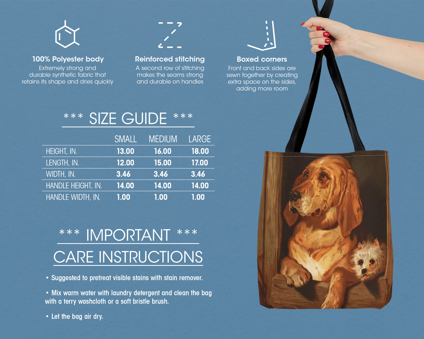 Edwin Landseer - Dignity and Impudence tote bag