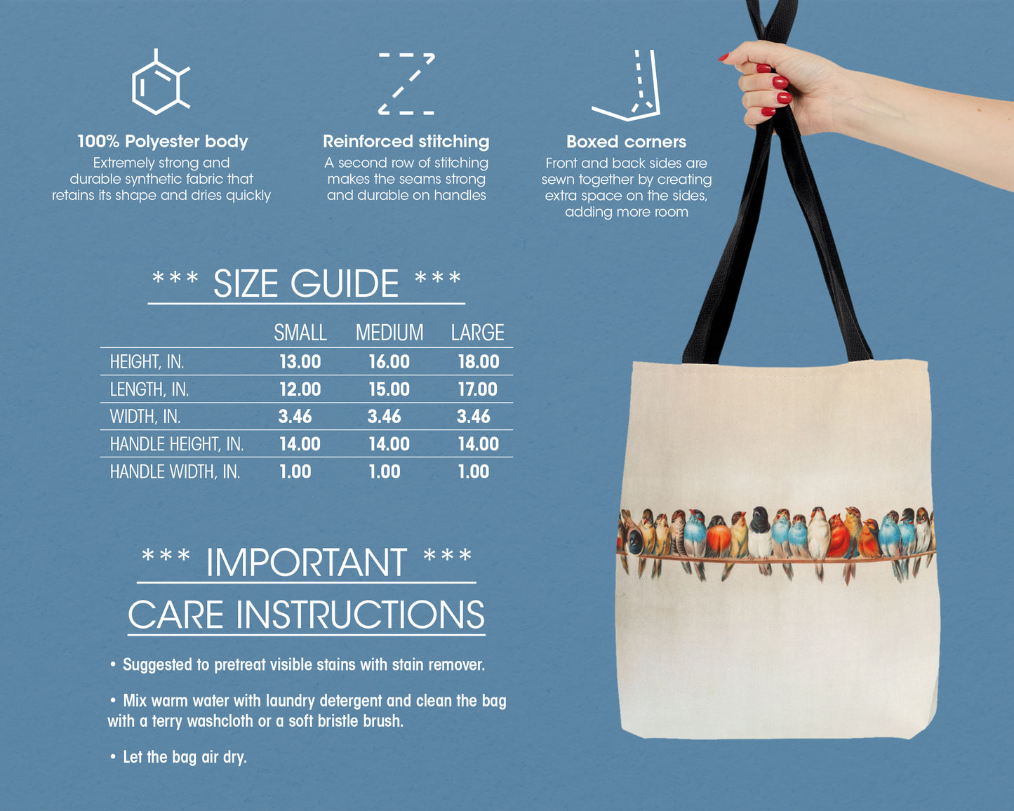 Hector Giacomelli - A Perch of Birds tote bag