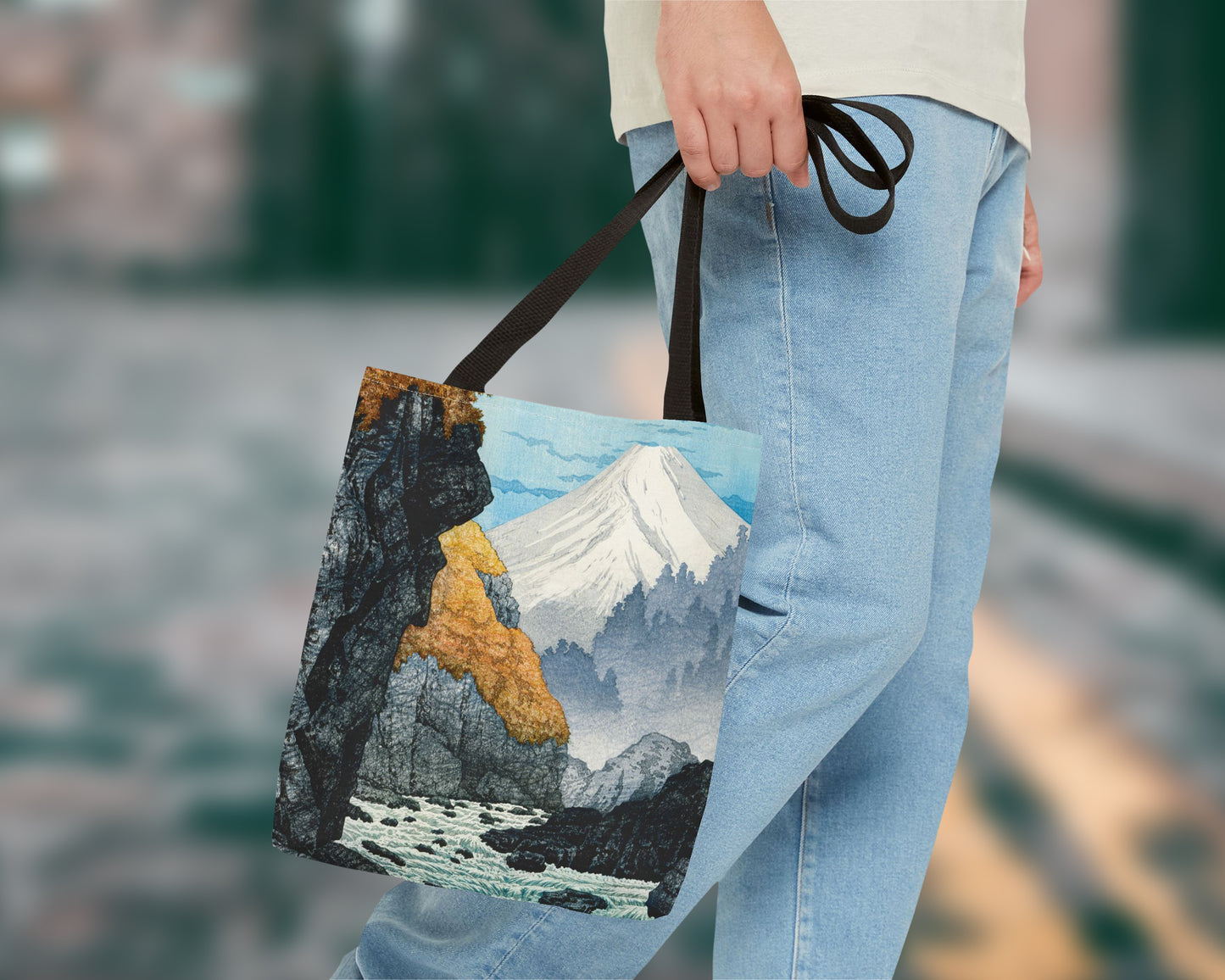 Hiroaki Takahashi - Foot of Mount Ashitaka tote bag