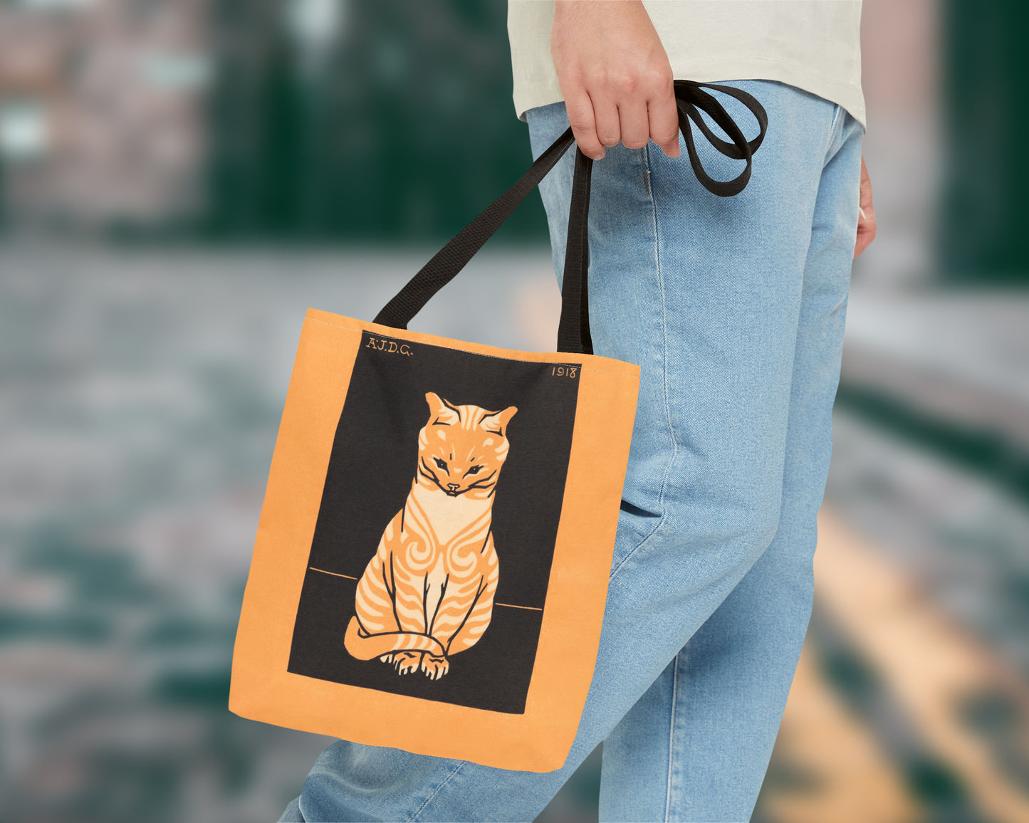 Julie de Graag - Sitting Cat tote bag