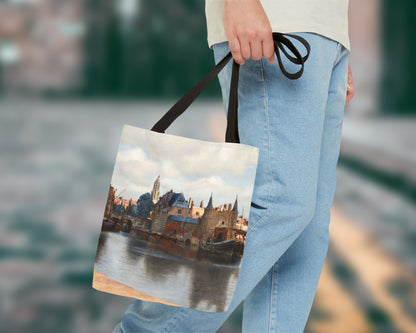 Johannes Vermeer - View of Delft tote bag