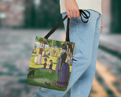 Georges Seurat - A Sunday on La Grande Jatte tote bag