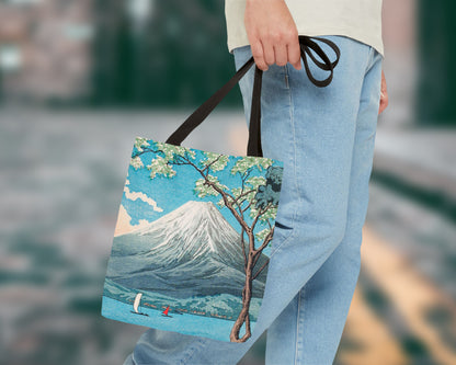 Hiroaki Takahashi - Mount Fuji from Lake Yamanaka tote bag