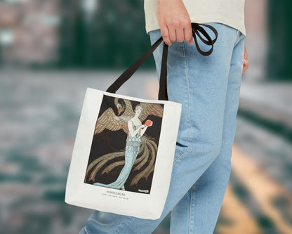George Barbier - Sortilèges: Evening Dress, de Beer tote bag