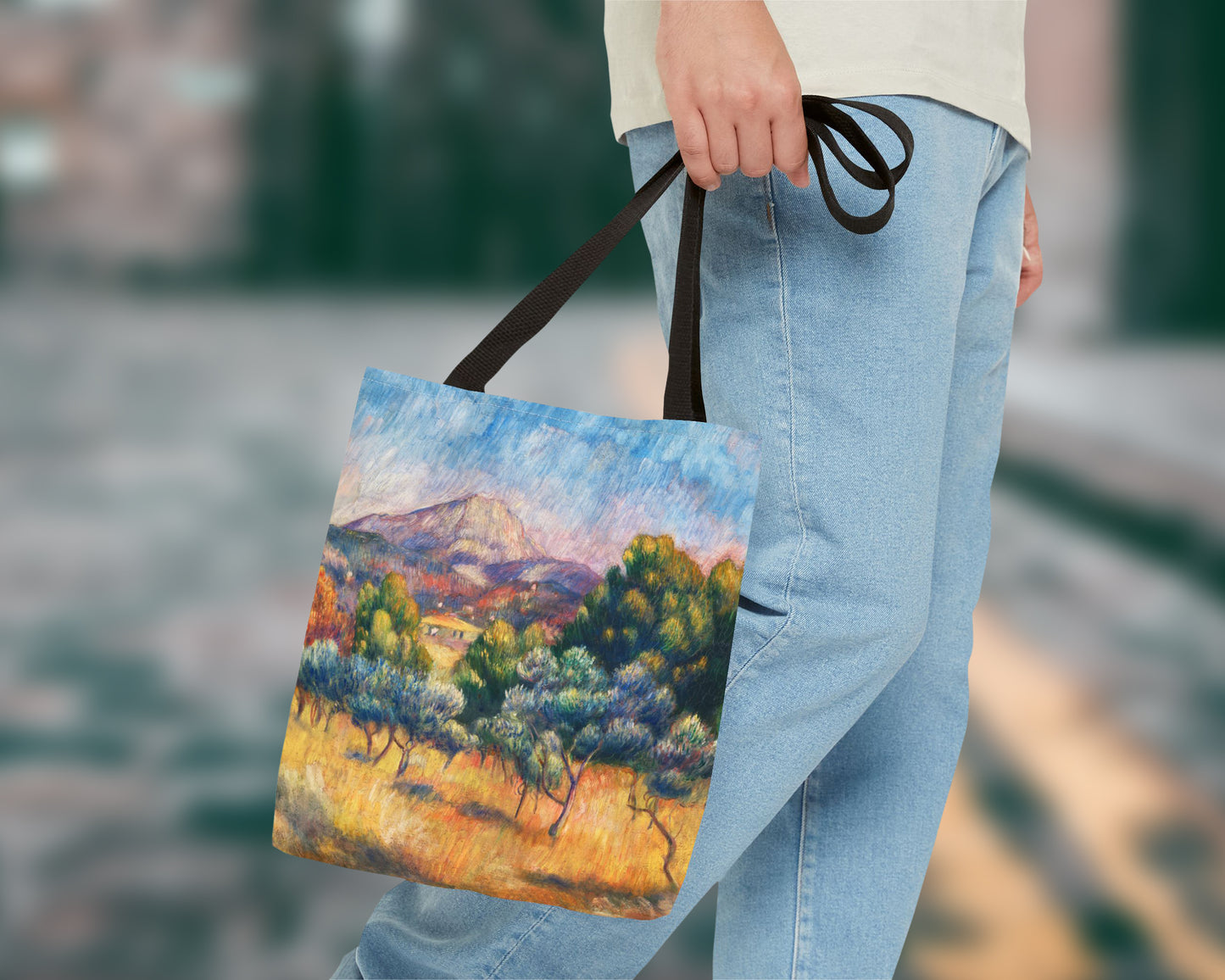Pierre-Auguste Renoir - Montagne Sainte-Victoire (Paysage) tote bag