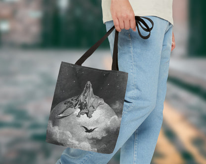 Gustave Dore - The Raven tote bag