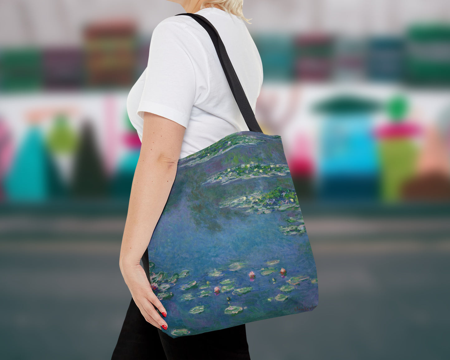 Claude Monet - Water Lilies tote bag