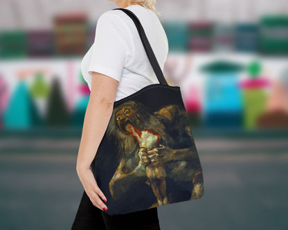 Francisco Goya - Saturn Devouring His Son tote bag