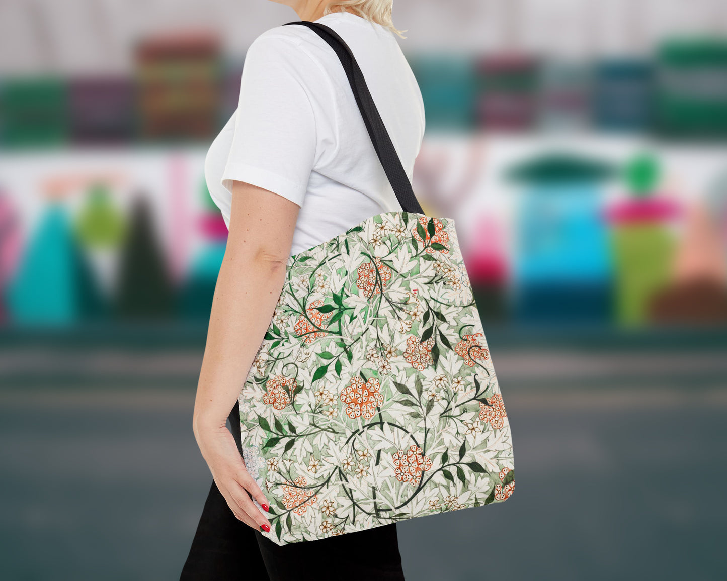 William Morris - Jasmine Pattern Artwork tote bag