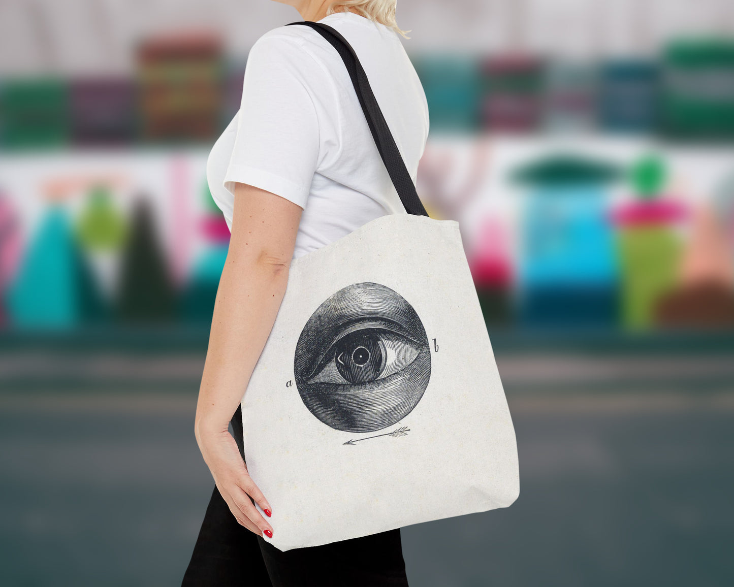 Isaac Weissenbruch - Menselijk Oog Met Een Afwijking tote bag