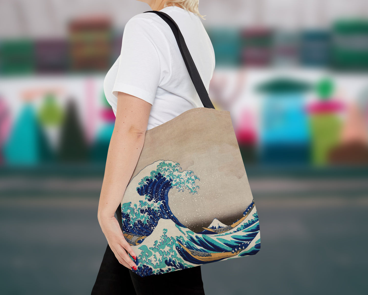Katsushika Hokusai - The Great Wave off Kanagawa tote bag