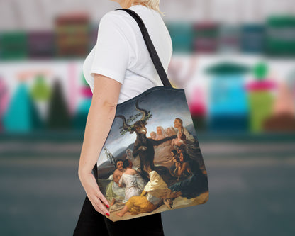 Francisco Goya - Witches' Sabbath tote bag