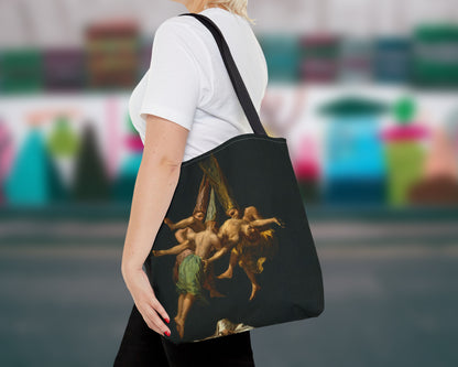Francisco Goya - Witches' Flight tote bag