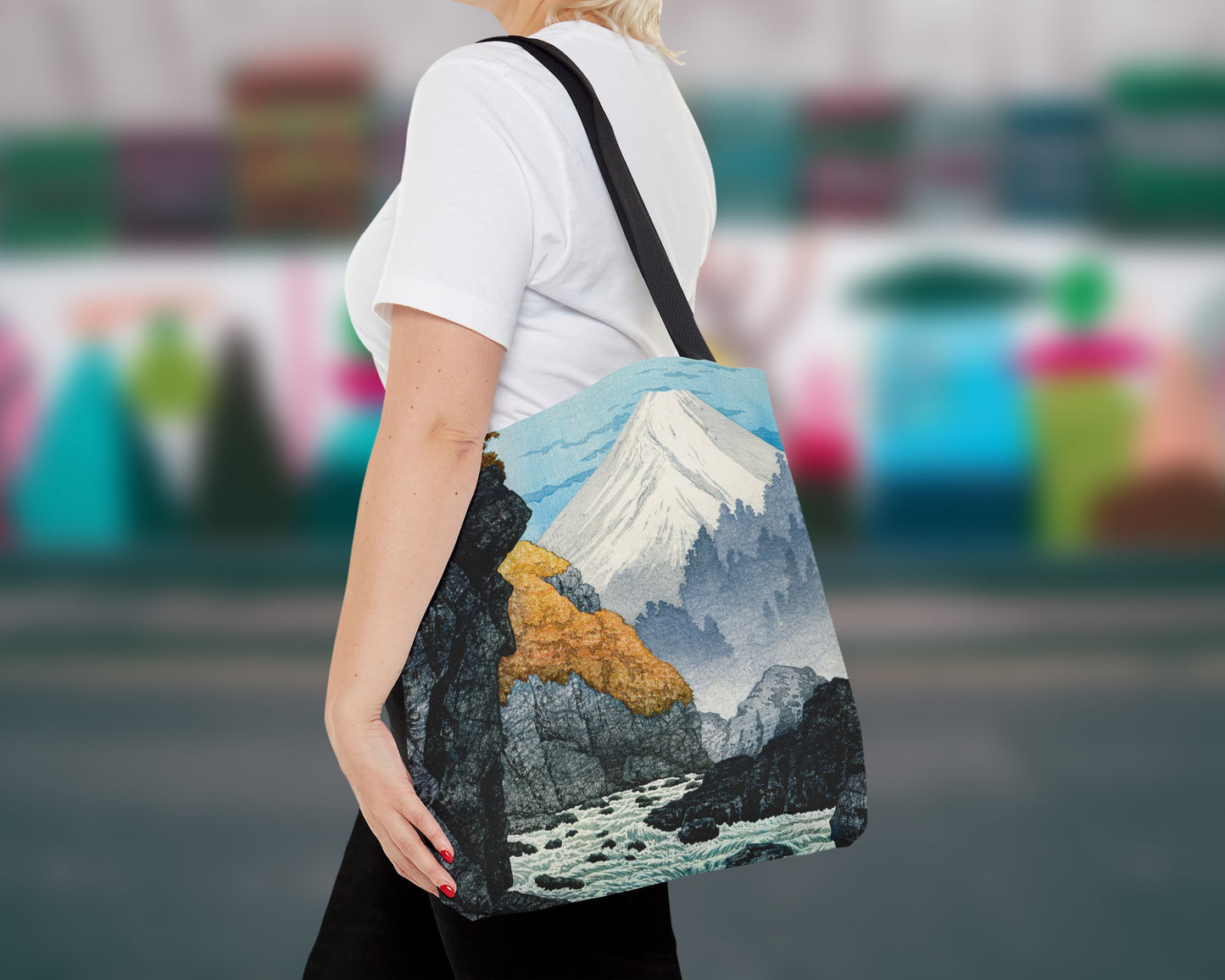 Hiroaki Takahashi - Foot of Mount Ashitaka tote bag