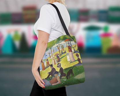 Georges Seurat - A Sunday on La Grande Jatte tote bag