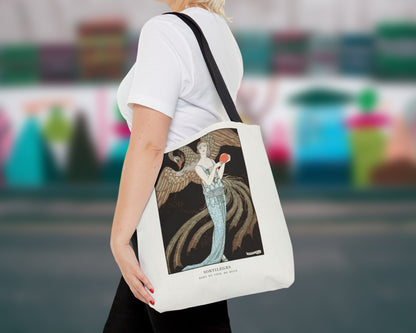 George Barbier - Sortilèges: Evening Dress, de Beer tote bag