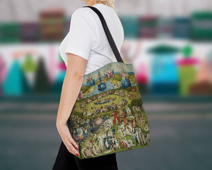 Hieronymus Bosch - The Garden of Earthly Delights tote bag