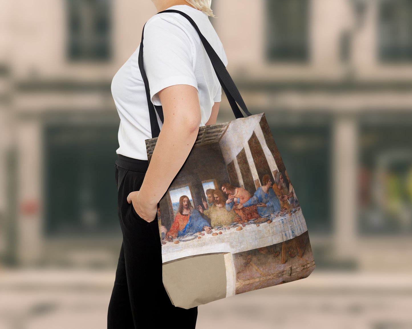 Leonardo Da Vinci - The Last Supper tote bag