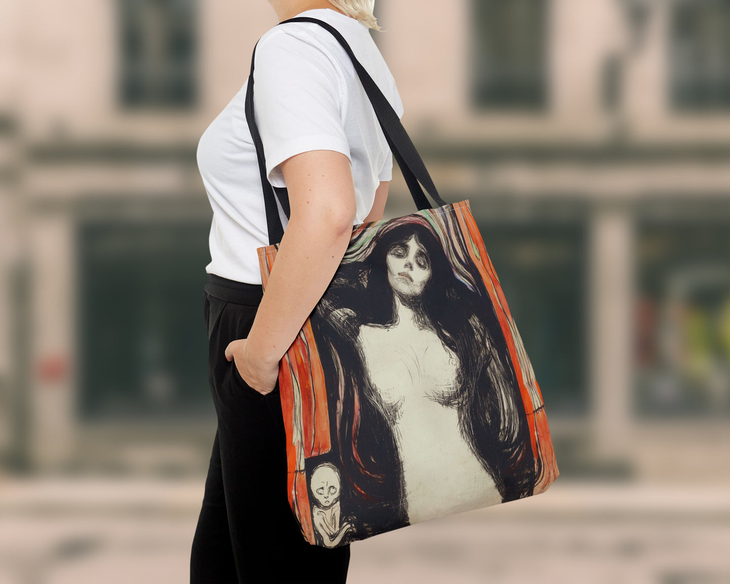 Edvard Munch - Madonna tote bag
