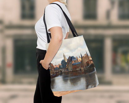 Johannes Vermeer - View of Delft tote bag