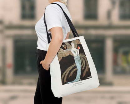 George Barbier - Sortilèges: Evening Dress, de Beer tote bag