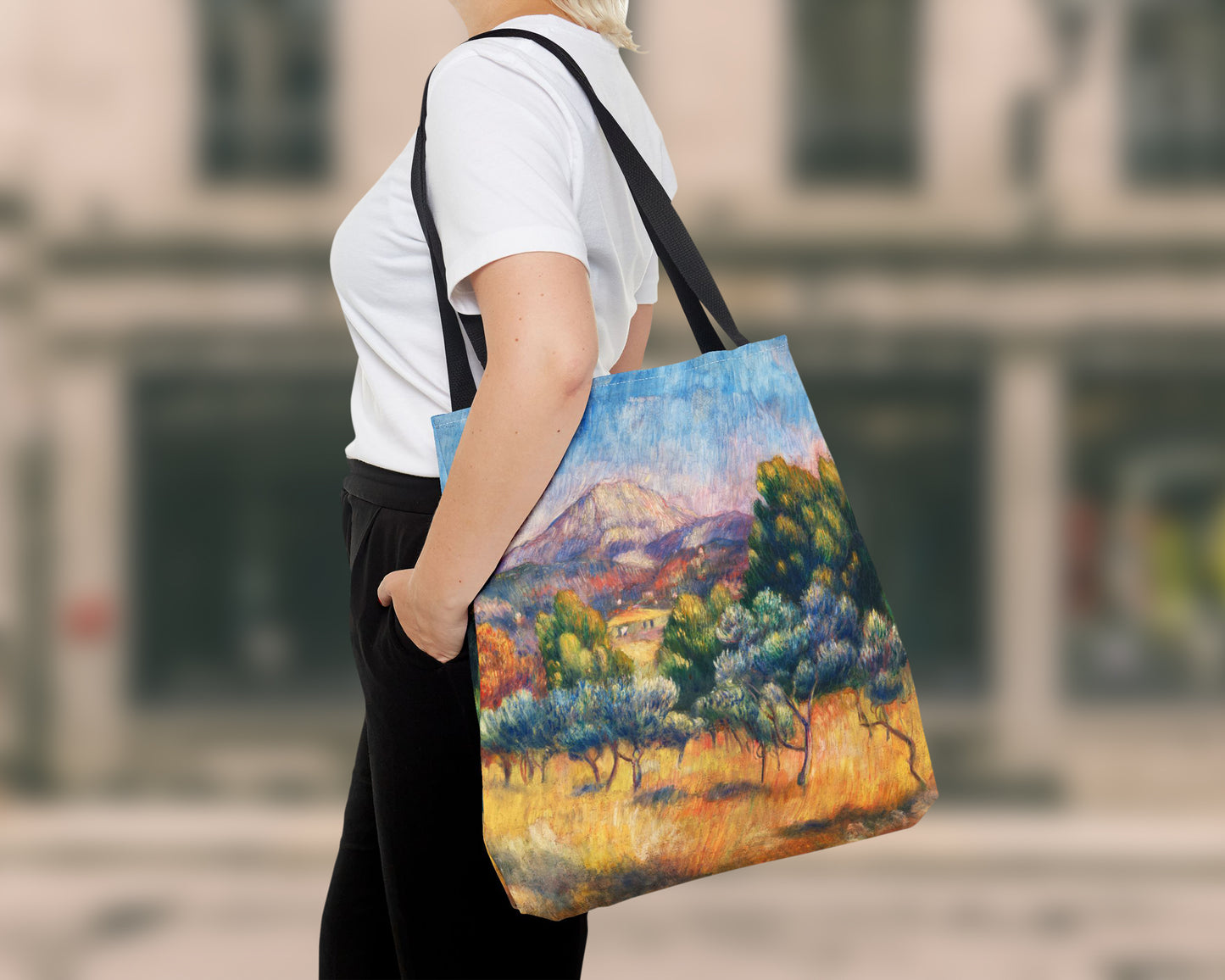 Pierre-Auguste Renoir - Montagne Sainte-Victoire (Paysage) tote bag