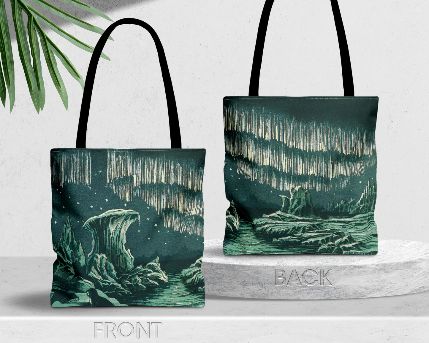 William MacKenzie - Aurora Borealis in High Latitudes tote bag
