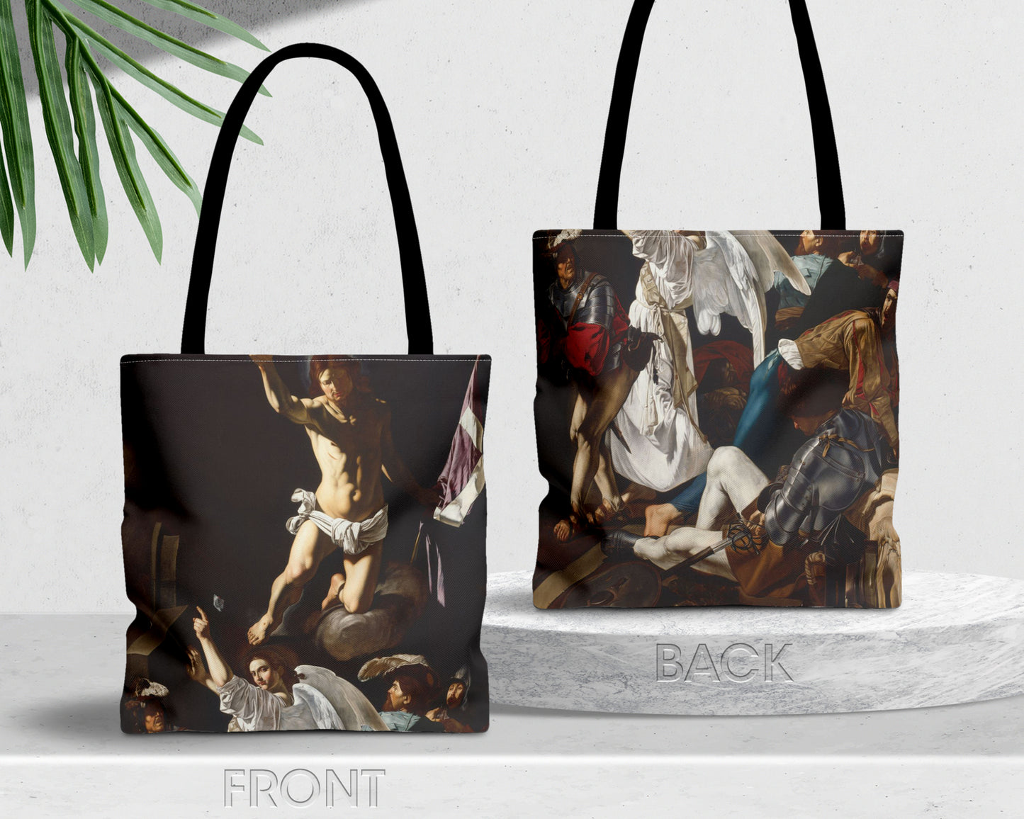 Cecco del Caravaggio - Resurrection tote bag