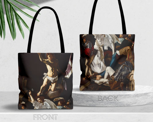 Cecco del Caravaggio - Resurrection tote bag